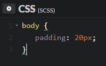 Codepen CSS Code